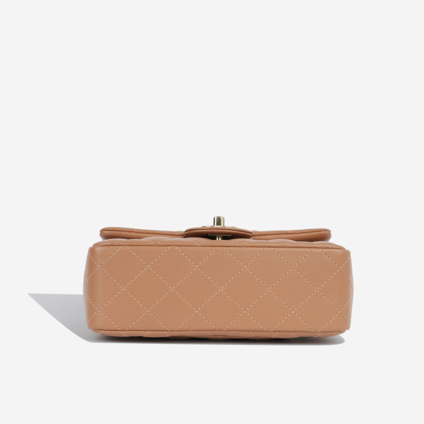 Chanel Classic Flap Lambskin Gold Shoulder Bag Style 52