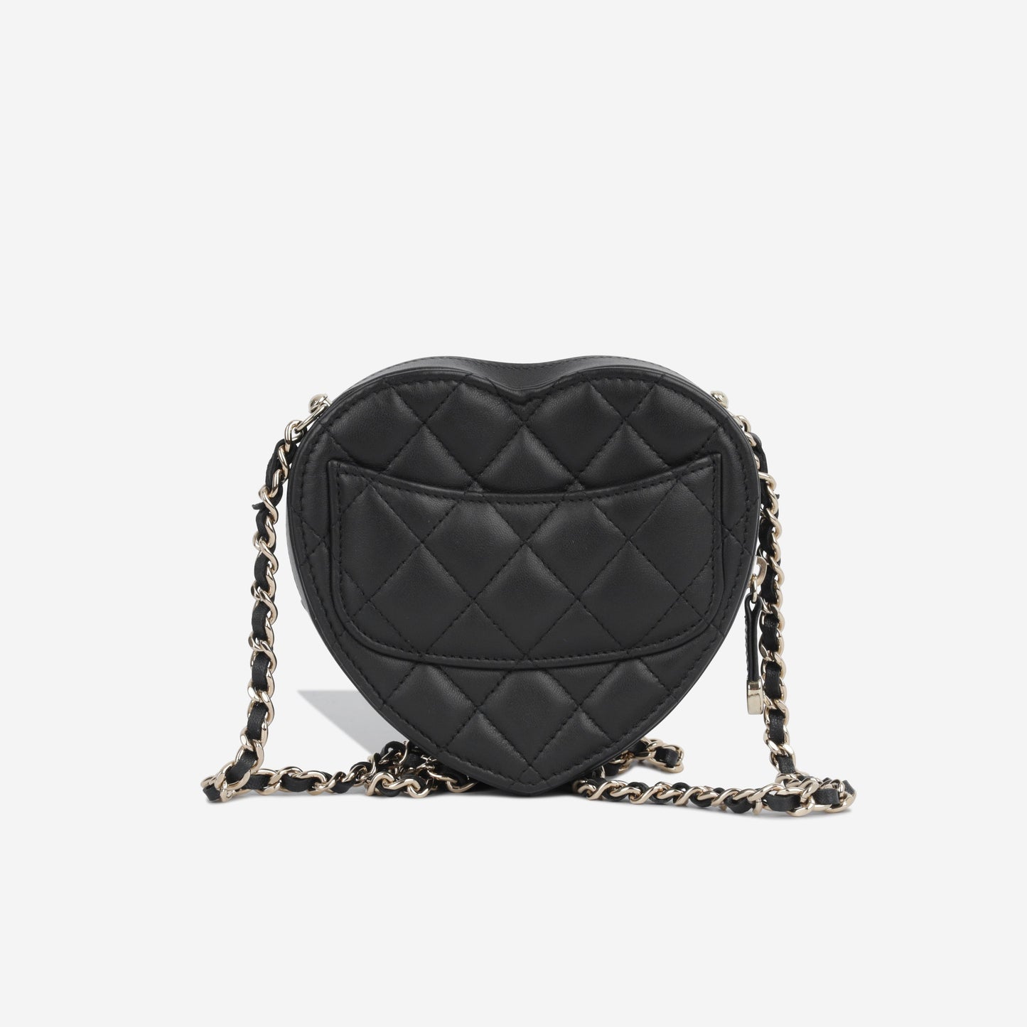 Chanel Luxury Lambskin Black Handbag Style 15