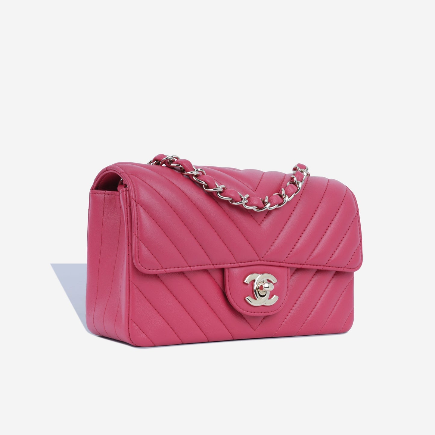 Chanel Classic Flap Lambskin Gold Shoulder Bag Style 50