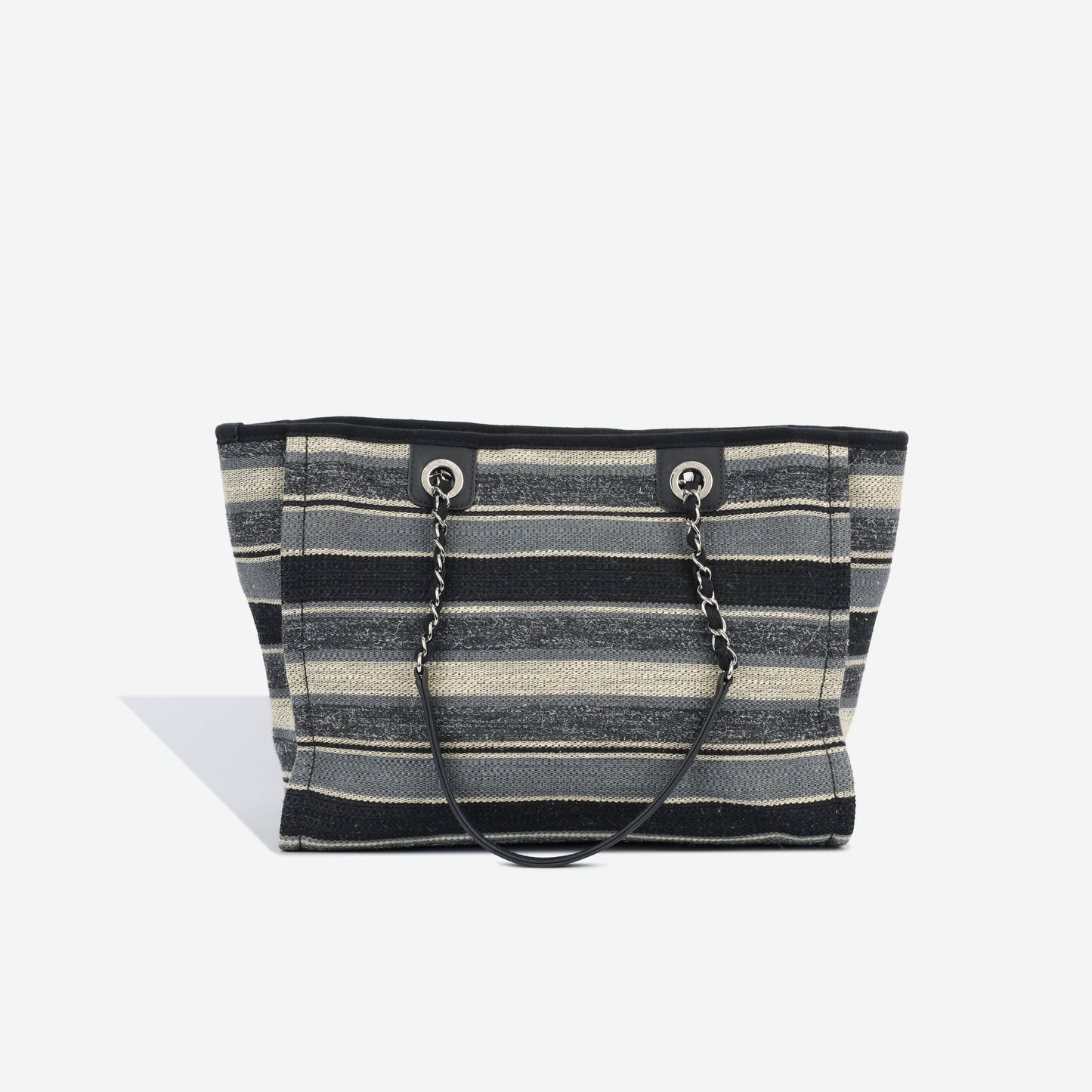Chanel Deauville Canvas Gold Tote Bag Style 2
