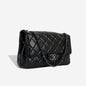 Chanel Classic Flap Lambskin Black Shoulder Bag Style 284