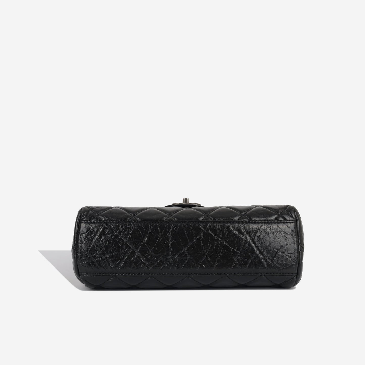 Chanel Classic Flap Lambskin Black Shoulder Bag Style 284
