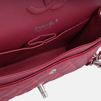 Chanel Classic Flap Lambskin Black Shoulder Bag Style 100