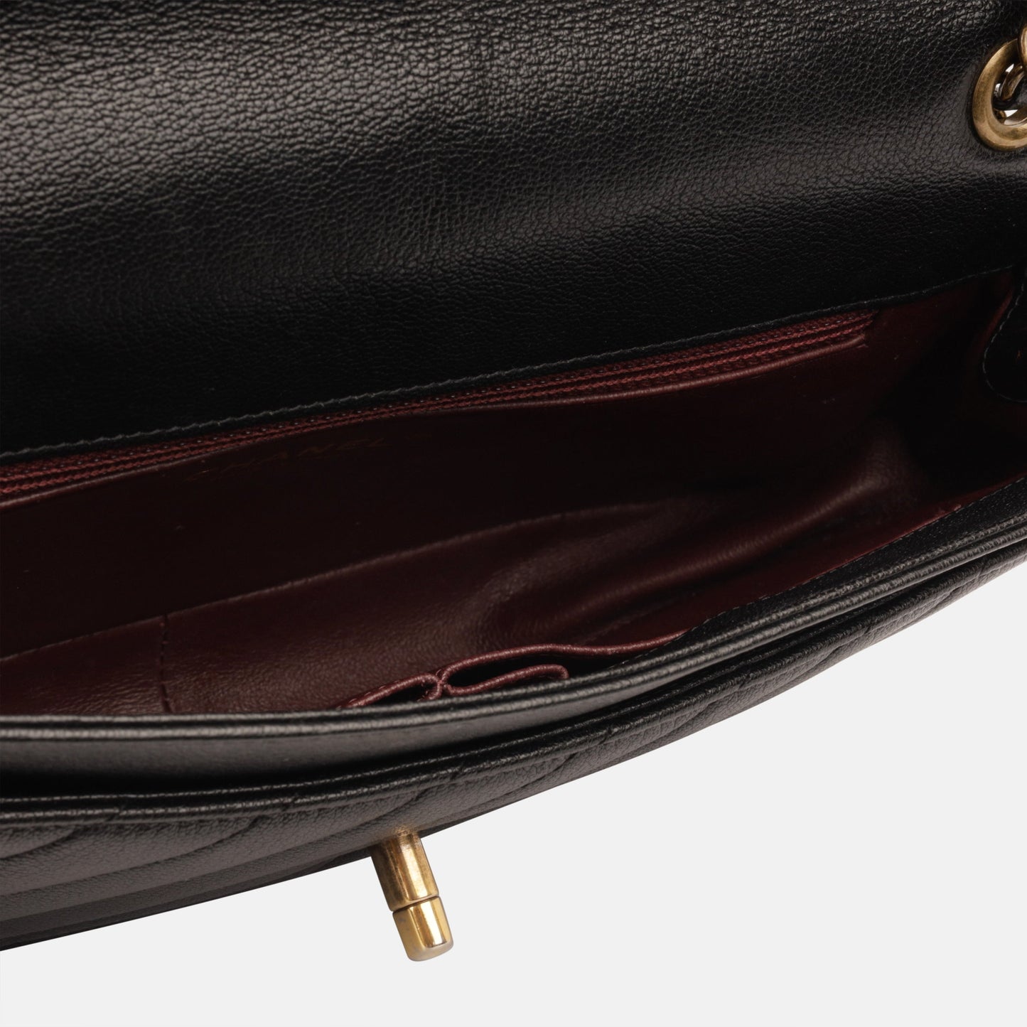 Chanel Timeless Calfskin Black Shoulder Bag