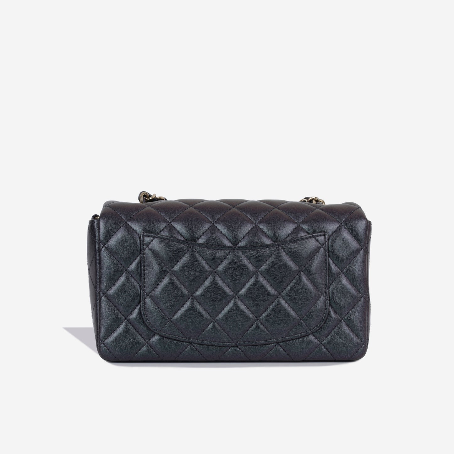 Chanel Classic Flap Calfskin Black Shoulder Bag Style 22