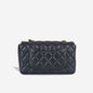Chanel Classic Flap Calfskin Black Shoulder Bag Style 22