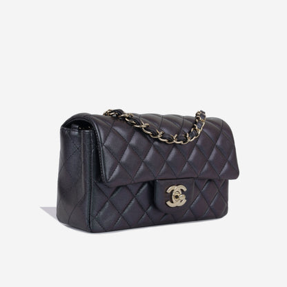 Chanel Classic Flap Calfskin Black Shoulder Bag Style 22