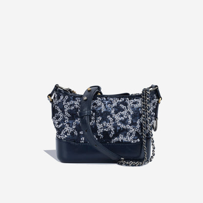 Chanel Small Gabrielle - Logo Motif Sequin