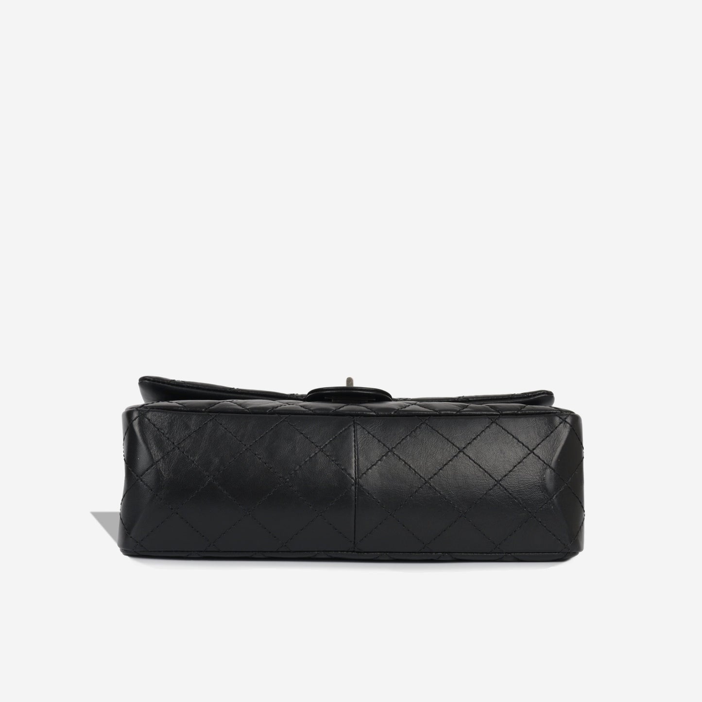 Chanel Classic Flap Calfskin Black Shoulder Bag Calfskin