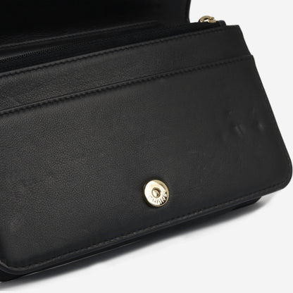 Chanel Boy Bag Lambskin Black Crossbody Style 4