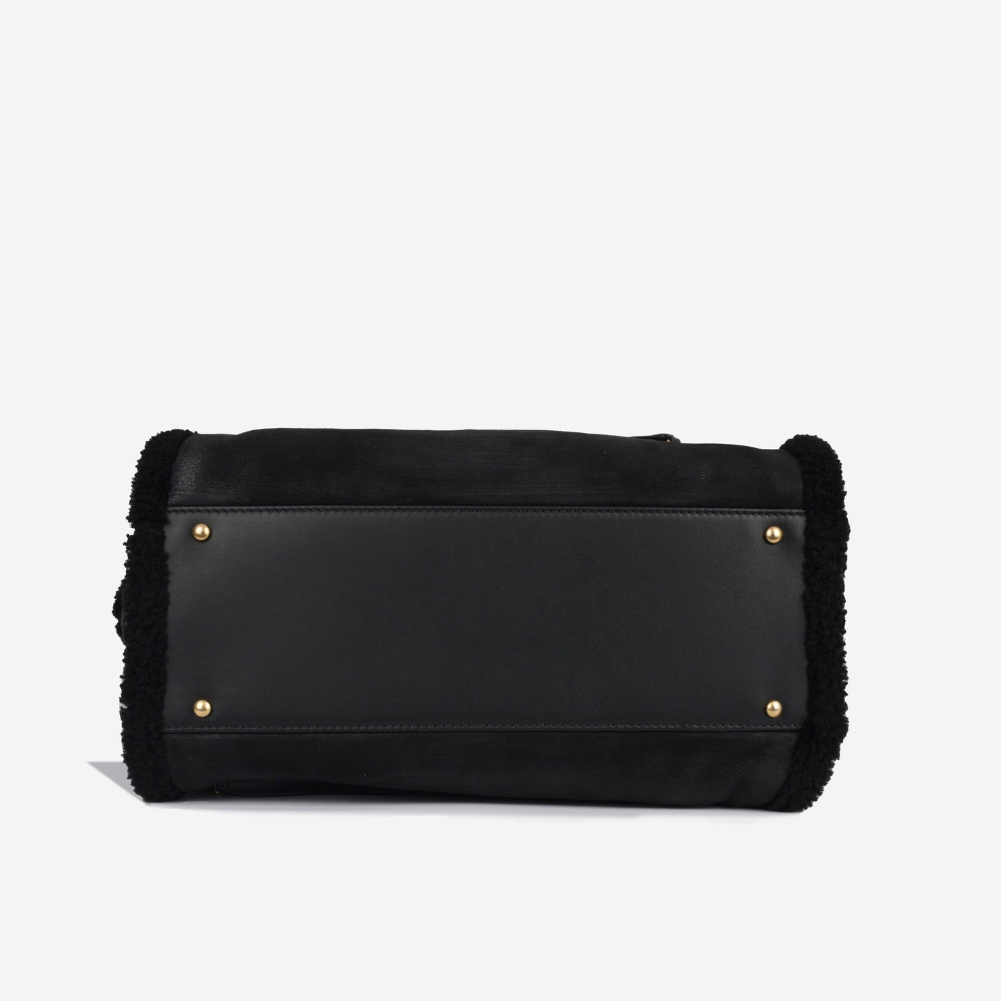 Chanel Deauville Leather Black Tote Bag