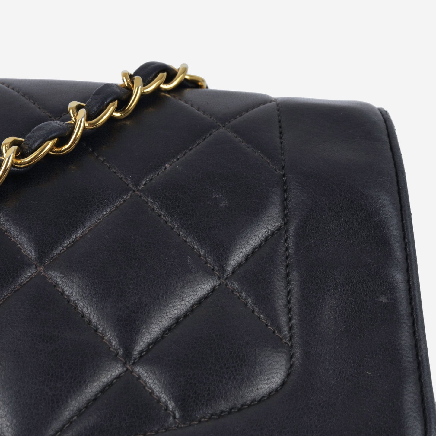 Chanel Classic Flap Lambskin Black Shoulder Bag Style 299