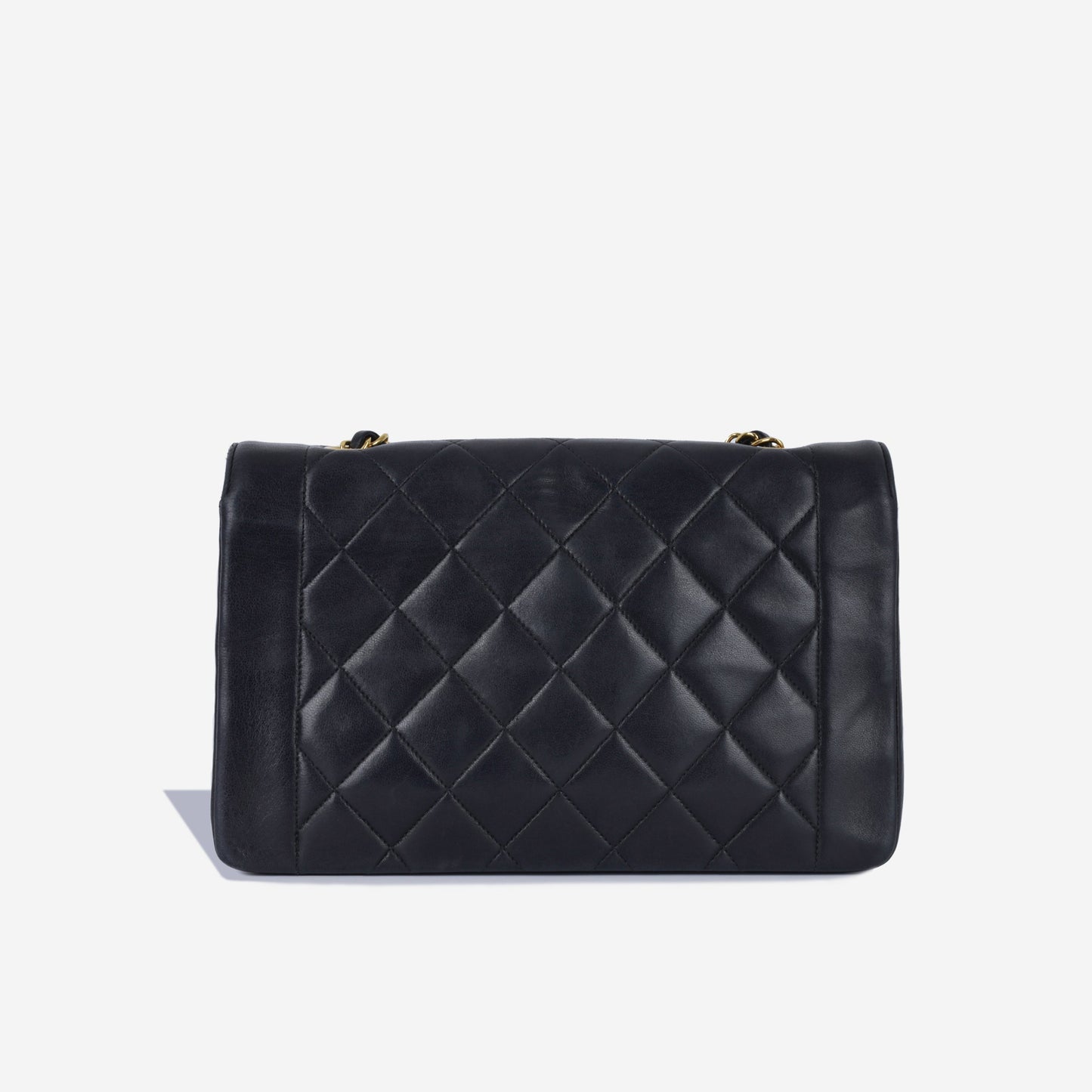 Chanel Classic Flap Lambskin Black Shoulder Bag Style 299
