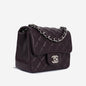 Chanel Classic Flap Lambskin Black Shoulder Bag Style 211