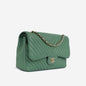 Chanel Classic Flap Lambskin Gold Shoulder Bag Style 12