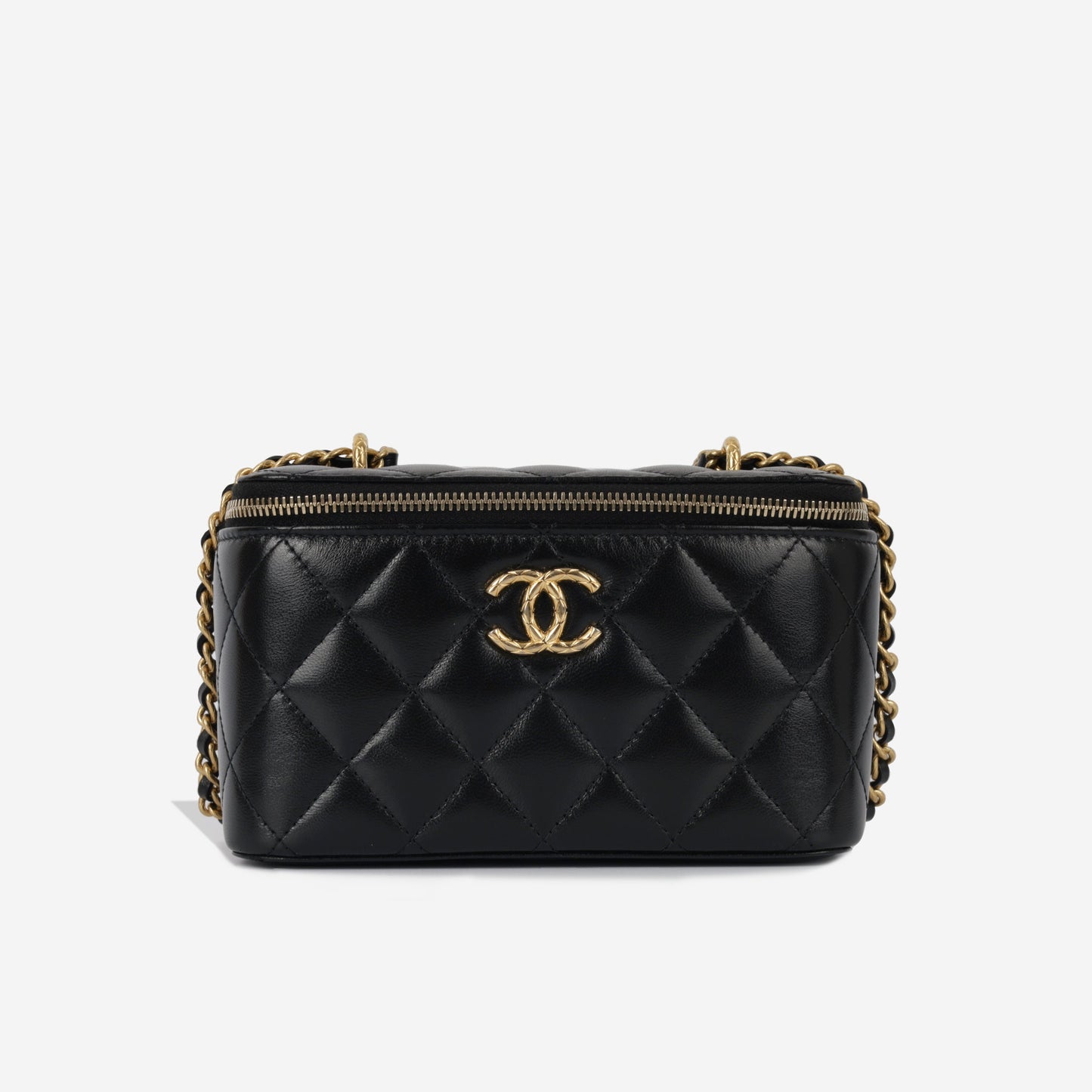 Chanel Small Vanity Case With Chain
