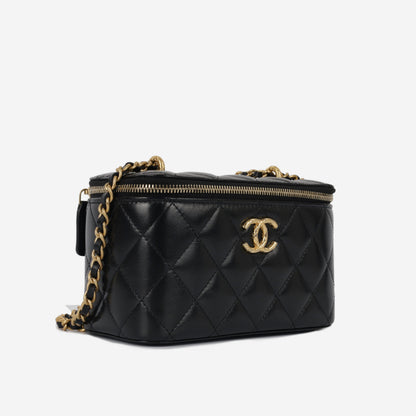 Chanel Small Vanity Case With Chain