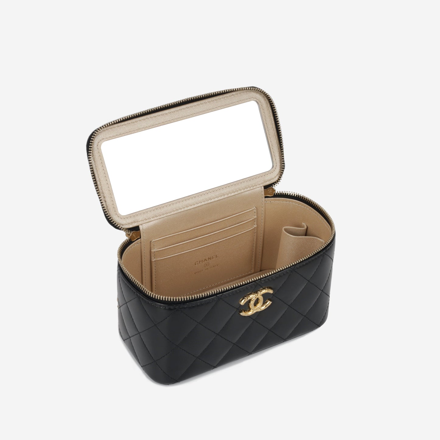 Chanel Small Vanity Case With Chain