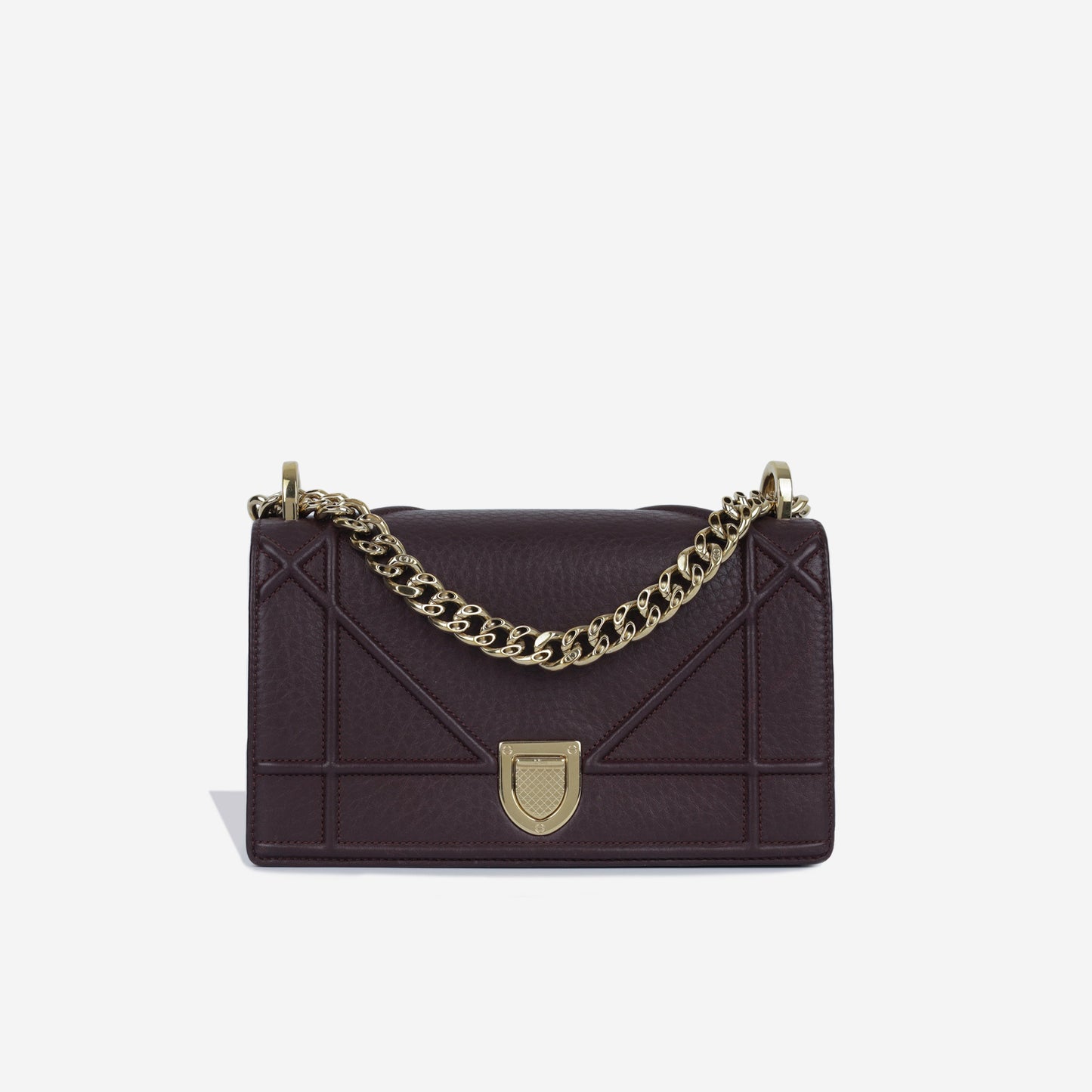 Dior Chain Leather Crossbody Bag
