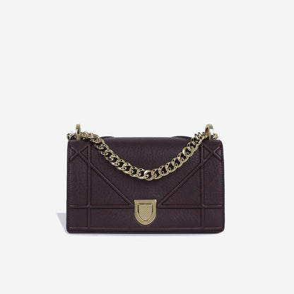 Dior Chain Leather Crossbody Bag