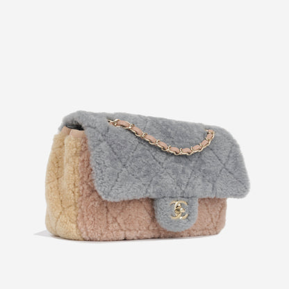 Chanel Classic Flap Quilted Gold Shoulder Bag