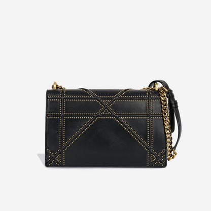 Dior Chain Leather Tote Bag