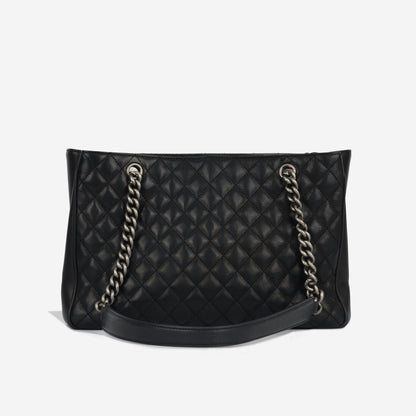 Chanel Luxury Caviar Black Tote Bag Caviar