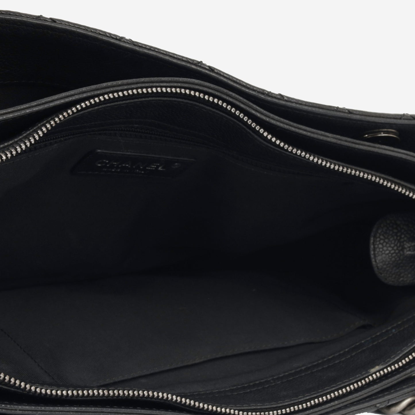 Chanel Luxury Caviar Black Tote Bag Caviar