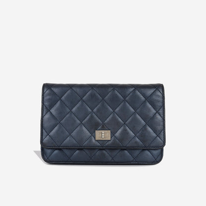 Chanel Classic Flap Calfskin Navy Crossbody