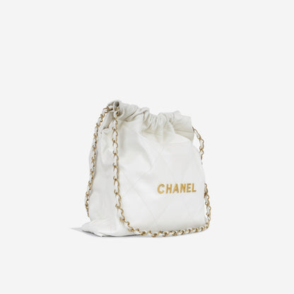 Chanel Luxury Calfskin Gold Tote Bag Style 6
