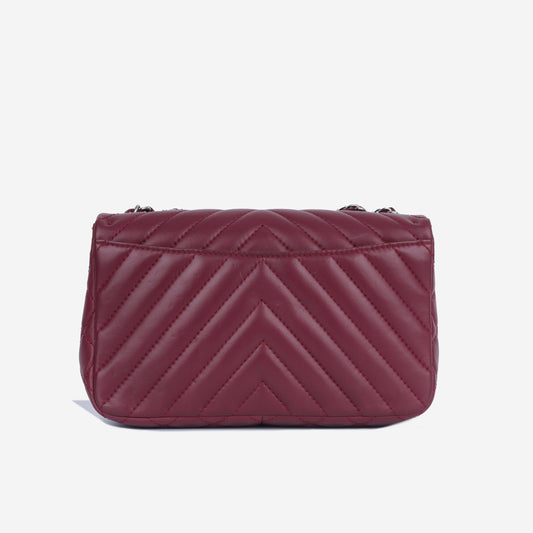 Chanel Chevron Statement Flap Bag