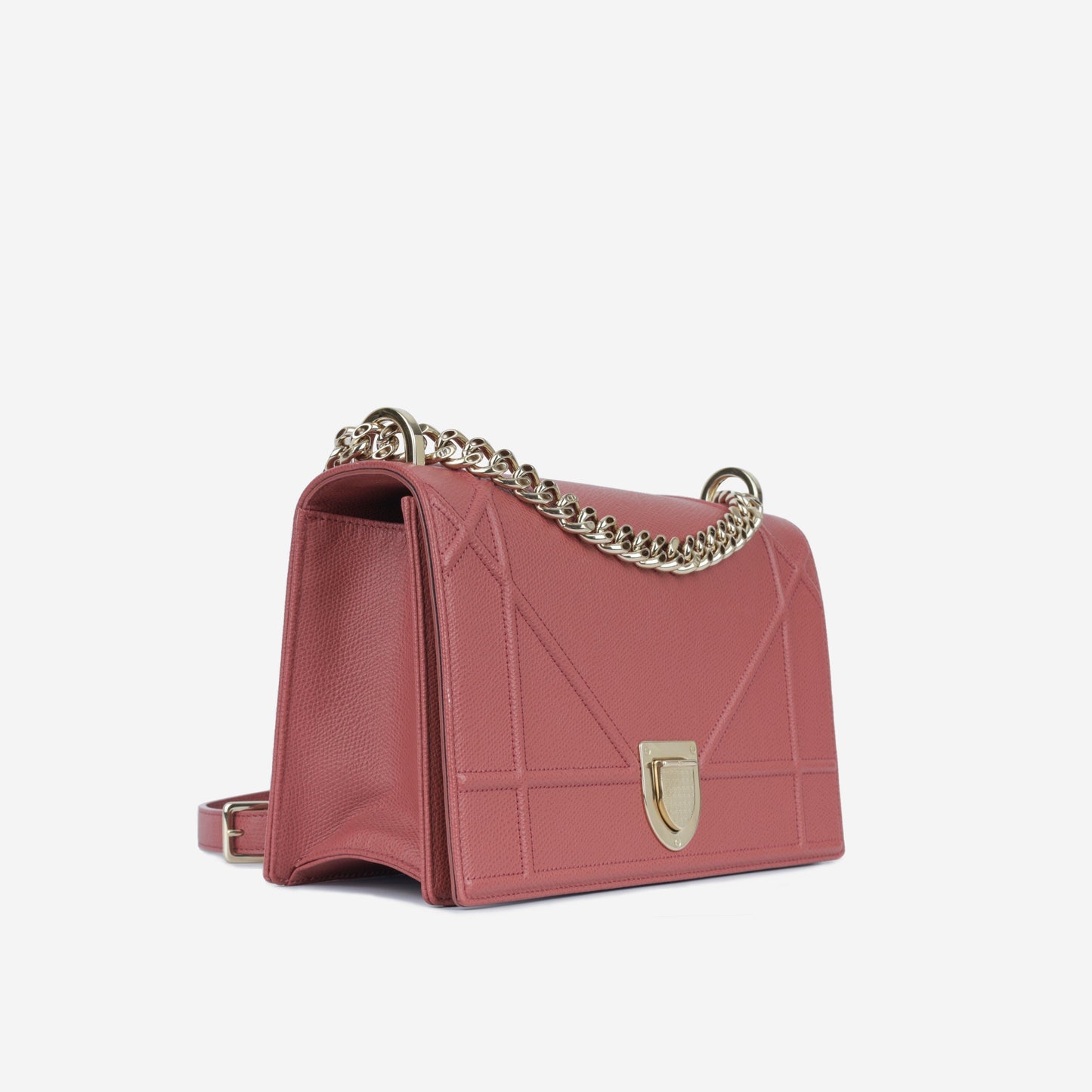 Dior Chain Leather Crossbody Bag
