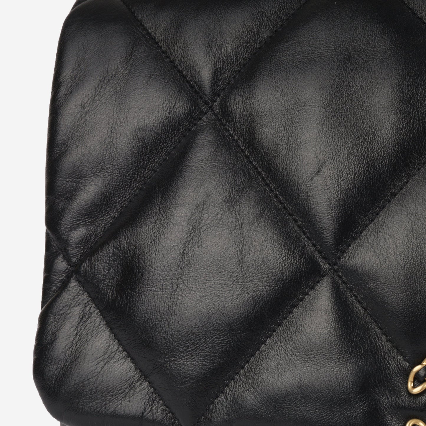 Chanel Chanel 19 Lambskin Black Shoulder Bag Style 32