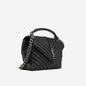 Saint Laurent College Lambskin Black Shoulder Bag