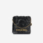Chanel Chanel 22 Calfskin Black Shoulder Bag Style 3