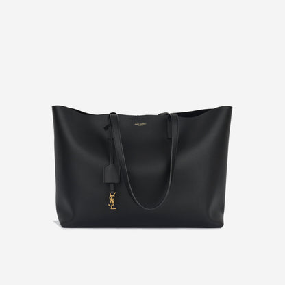 Saint Laurent Calfskin Black Tote Bag Calfskin