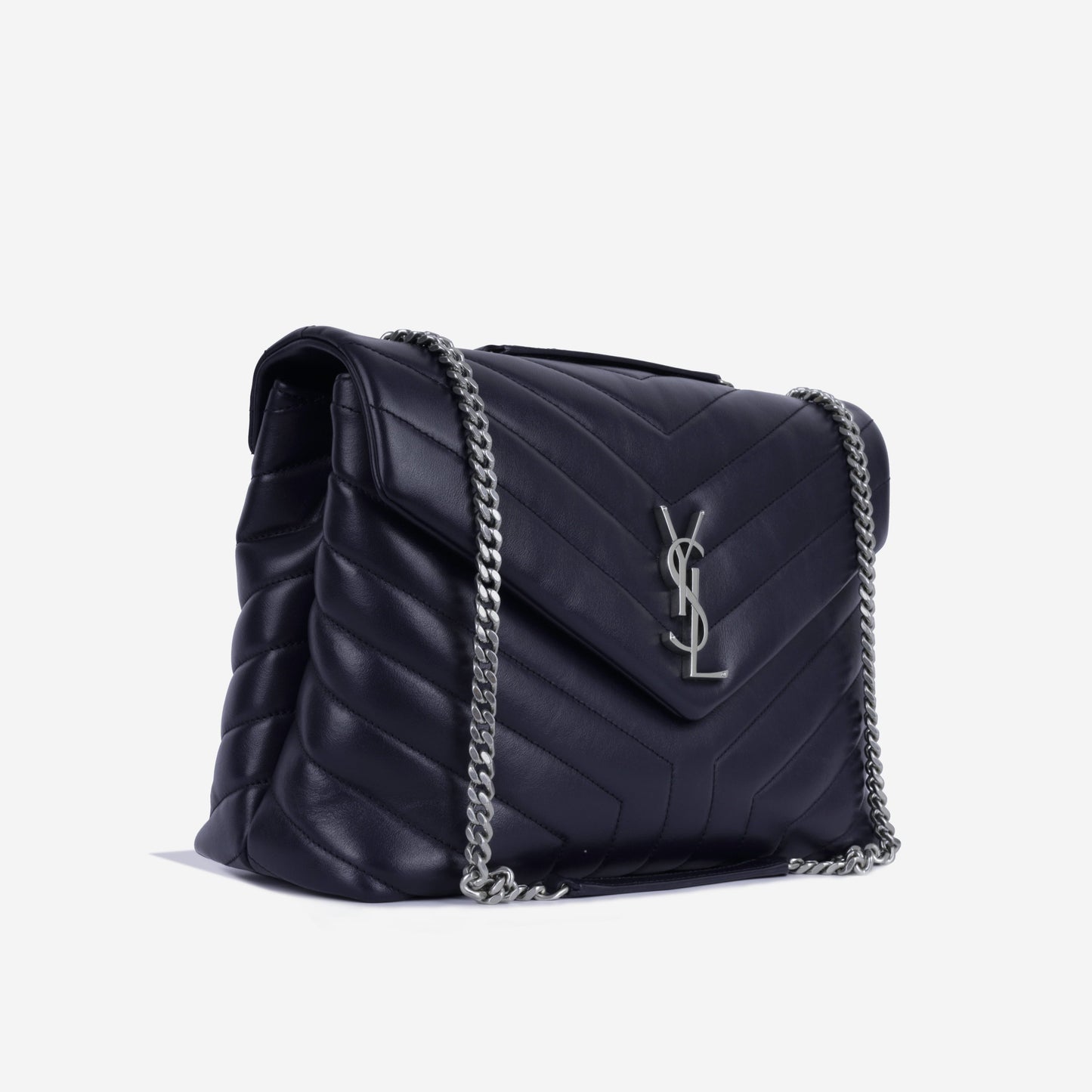 Saint Laurent Loulou Calfskin Red Shoulder Bag Style 5