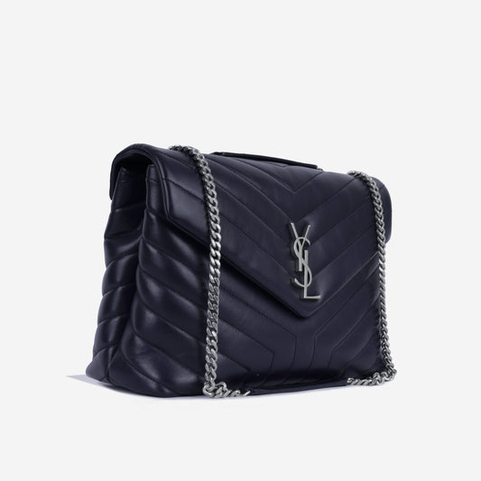 Saint Laurent Loulou Calfskin Red Shoulder Bag Style 5