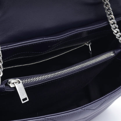 Saint Laurent Loulou Calfskin Red Shoulder Bag Style 5