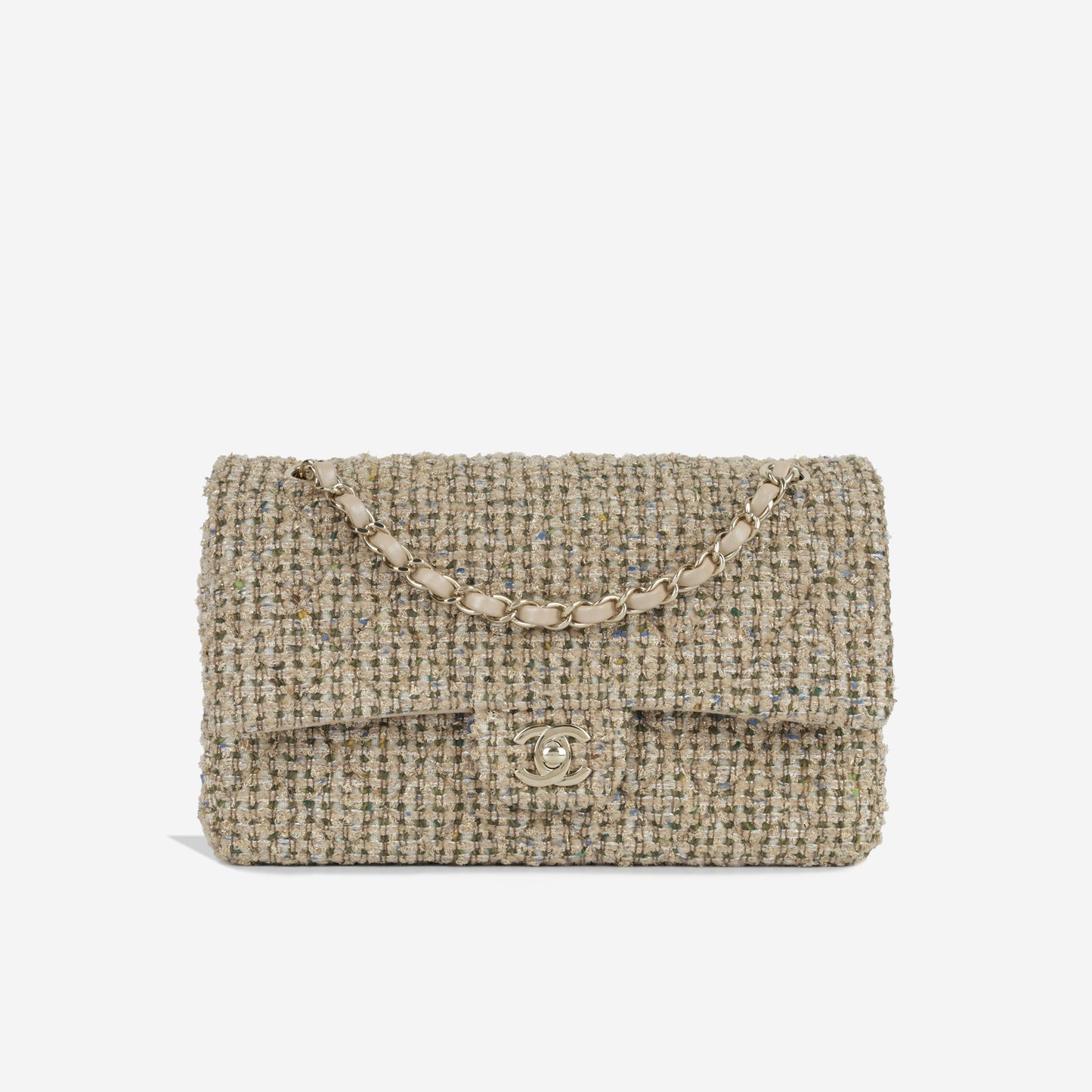 Chanel Classic Flap Caviar Gold Shoulder Bag Style 18