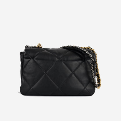 Chanel Chanel 19 Leather Black Shoulder Bag