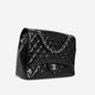 Chanel Maxi Classic Single Flap - Black Patent