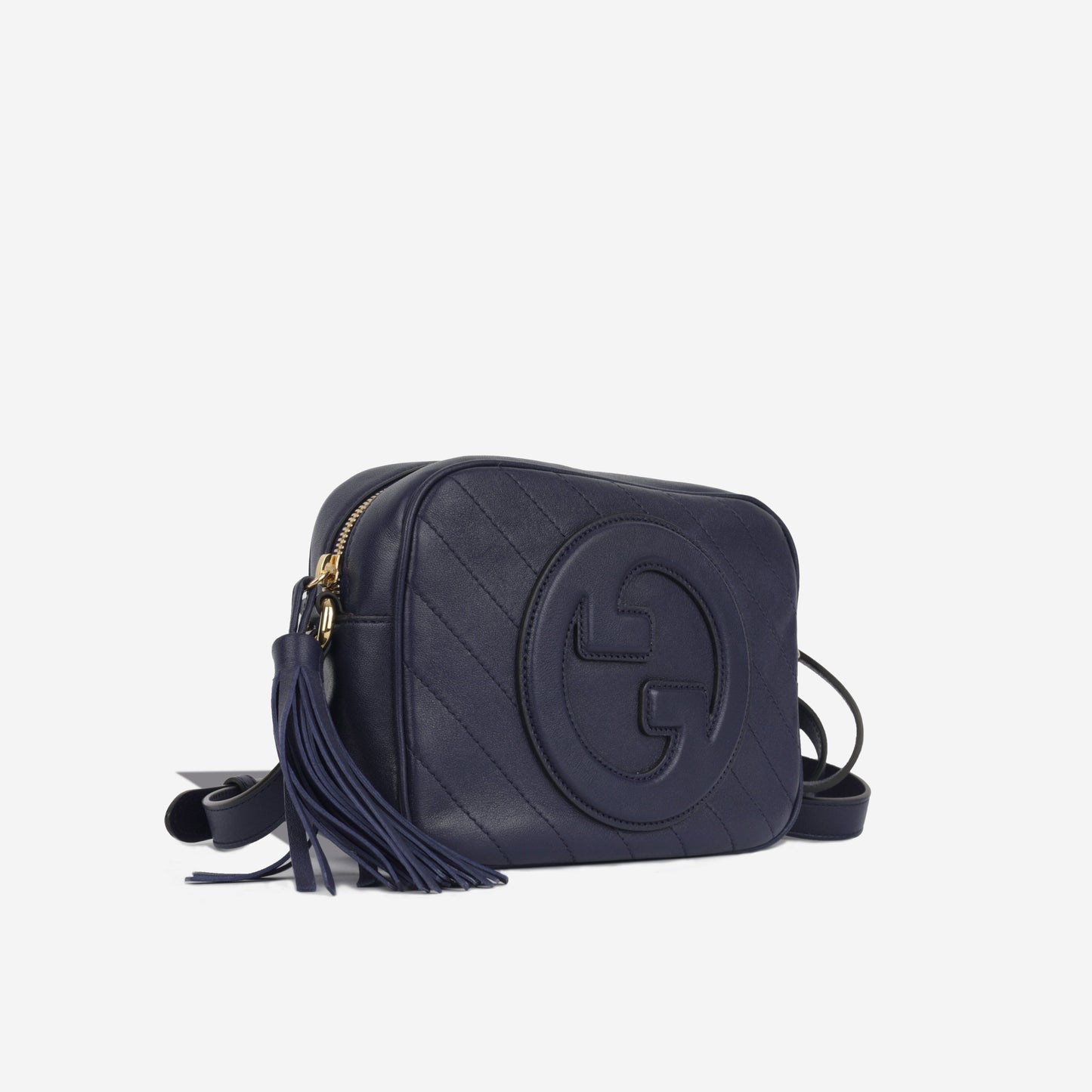 Blondie Camera Case - Navy Calfskin