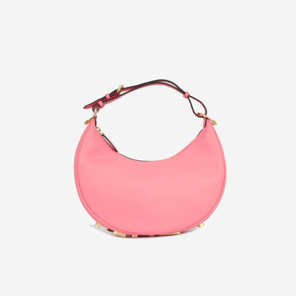 Fendi Fendigraphy Calfskin Red Shoulder Bag