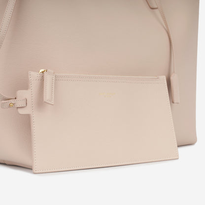 Saint Laurent Calfskin Red Tote Bag