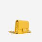Chanel Cardholder On Chain - Mustard Caviar