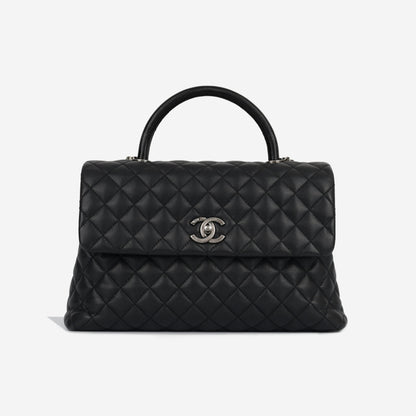 Chanel Coco Handle Caviar Black Shoulder Bag