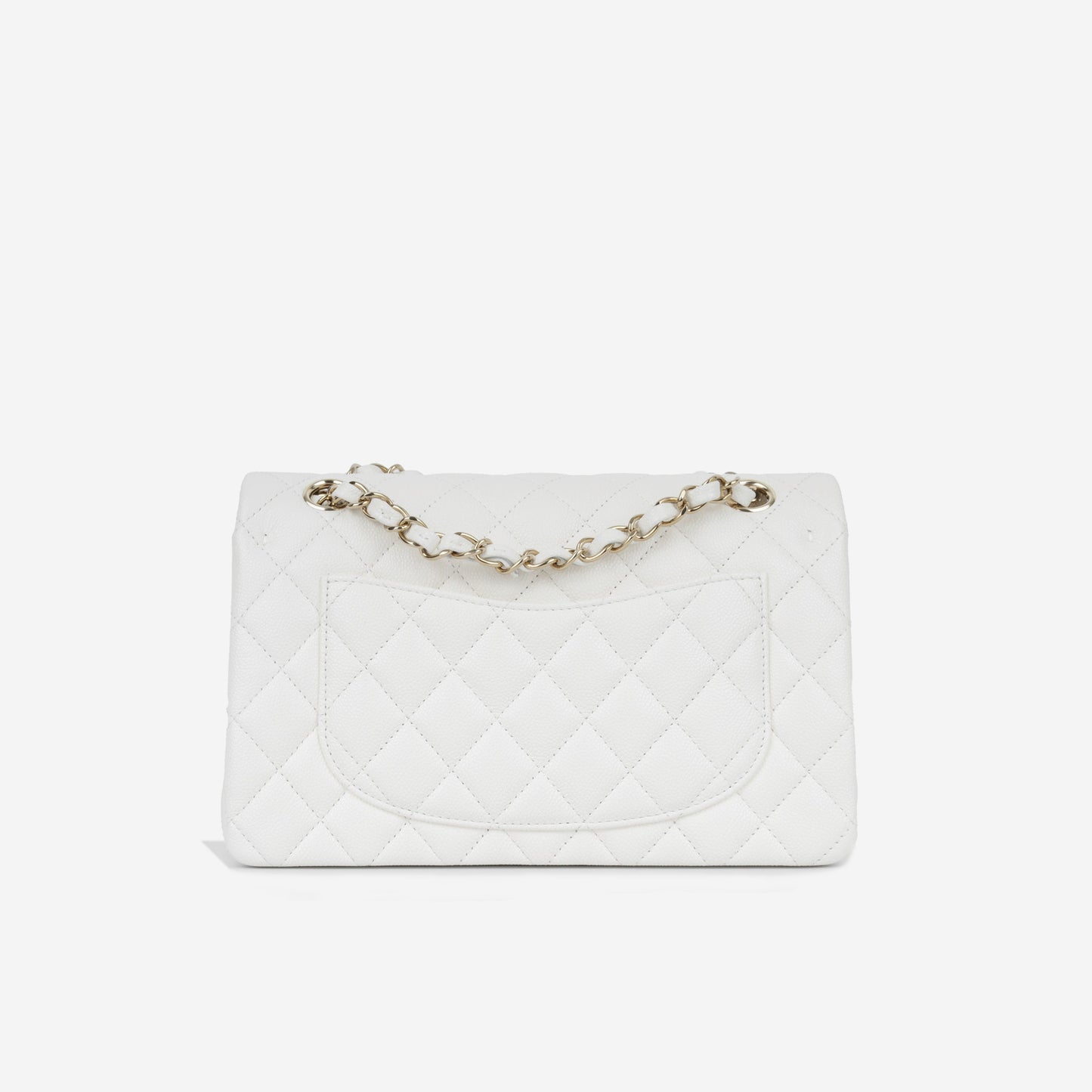 Chanel Classic Flap Lambskin Gold Shoulder Bag Style 138