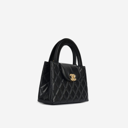 Chanel Kelly Lambskin Black Shoulder Bag