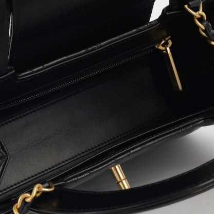 Chanel Kelly Lambskin Black Shoulder Bag